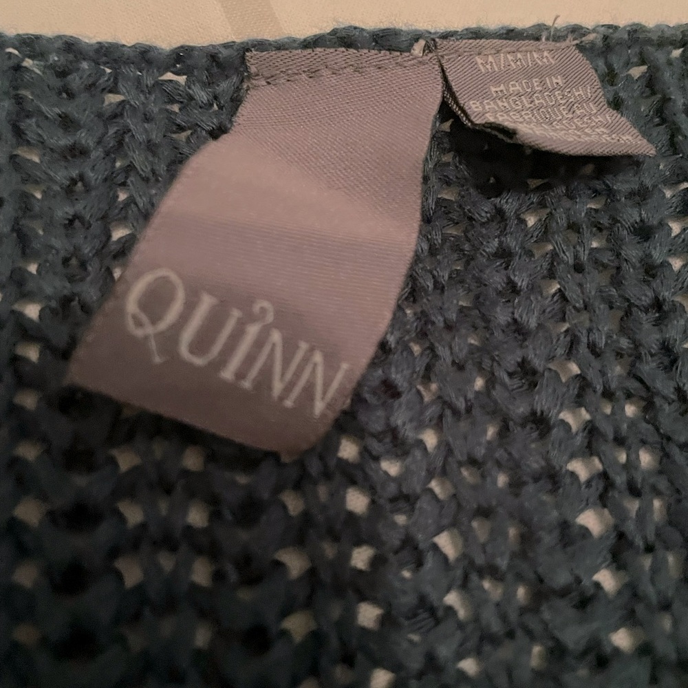 Jewel-Toned Loosely Knit Sweater